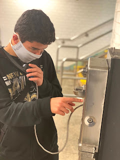 Payphone in New York City Subway Station