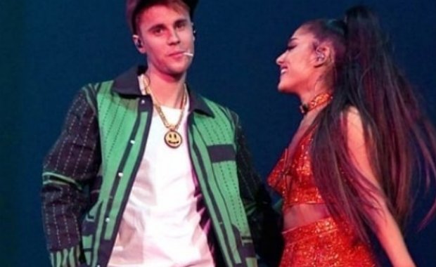 Justin Bieber en Coachella junto a Ariana Grande
