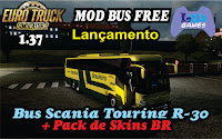 ModBus Scania Touring R30 + Skins BR