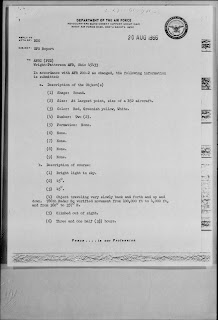 Carpio Grano Sighting 8-24-1966 (Abstract Report Pg 1)