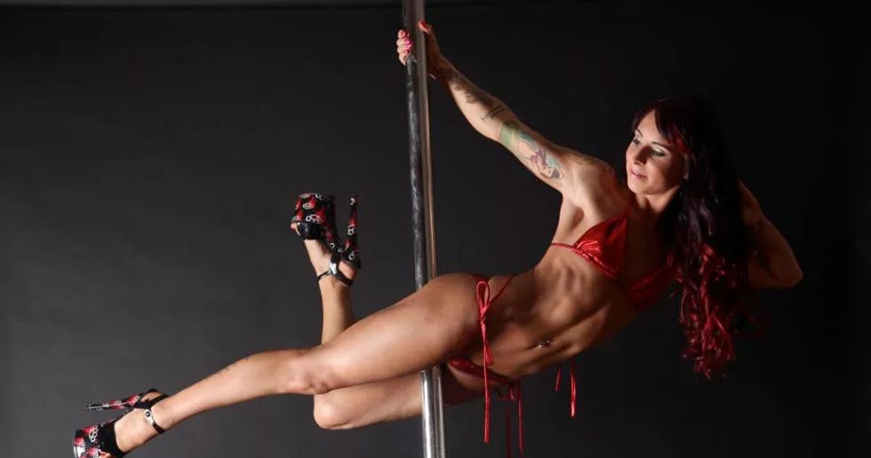 Sarah Scott Pole Dance