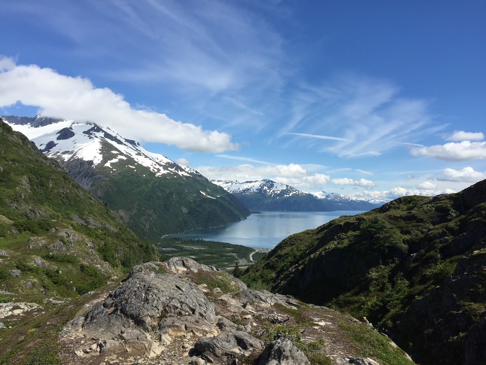 AKStafford Portage Pass Trail to Portage Glacier & Portage Lake
