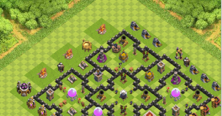 Gaya Terbaru Gambar Base Coc Th 6 Lucu Gambar Lucu