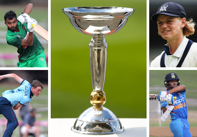 Cricket World Cup Under-19 2020 All teams and squads