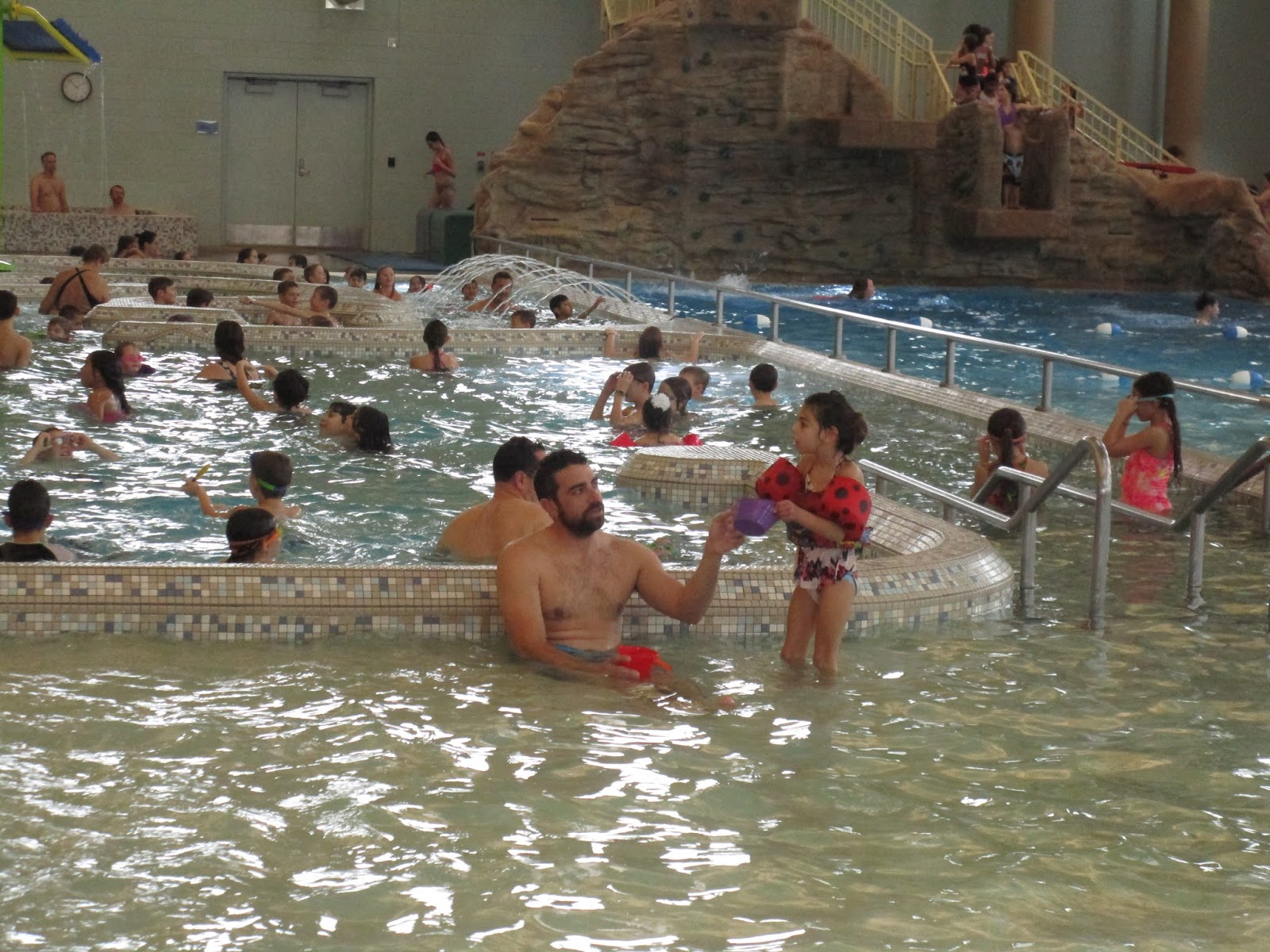Benton Family January 16th (Olathe Community Center Pool for the 1st time)