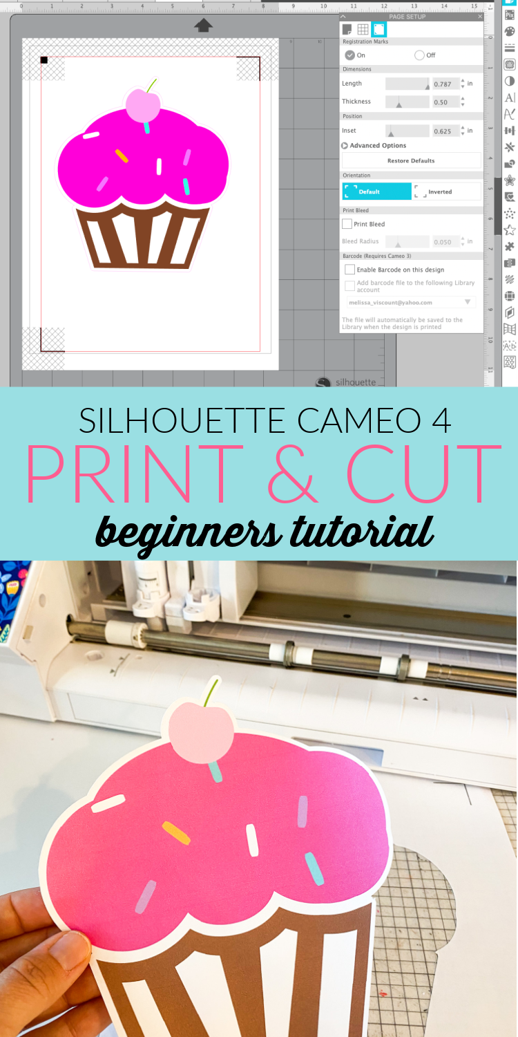 landing Flyve drage Forbyde How to Print and Cut with CAMEO 4 Like a Pro When You're a Newbie! -  Silhouette School