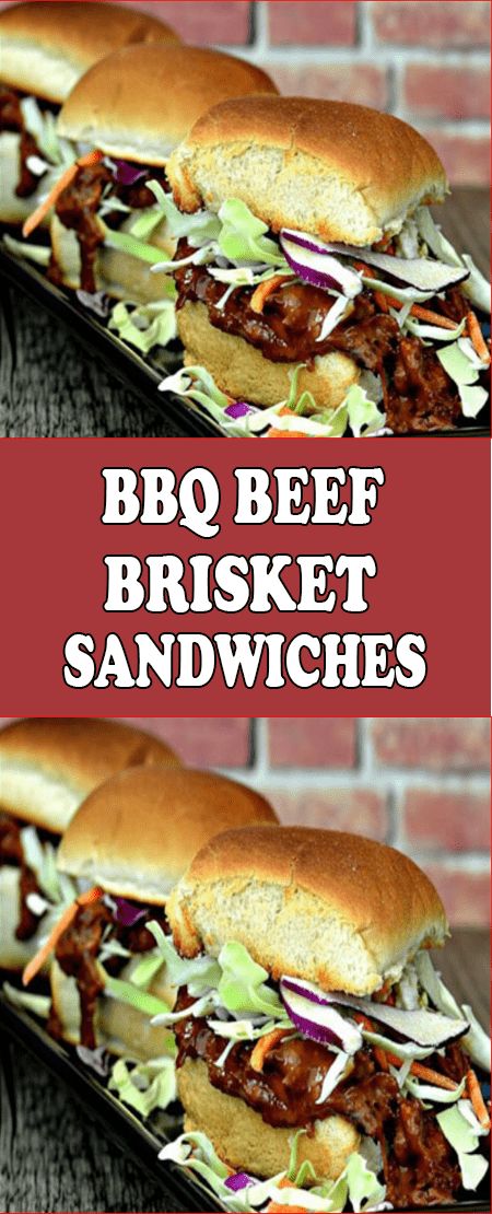 BBQ Beef Brisket Sandwiches | RecipesYummi