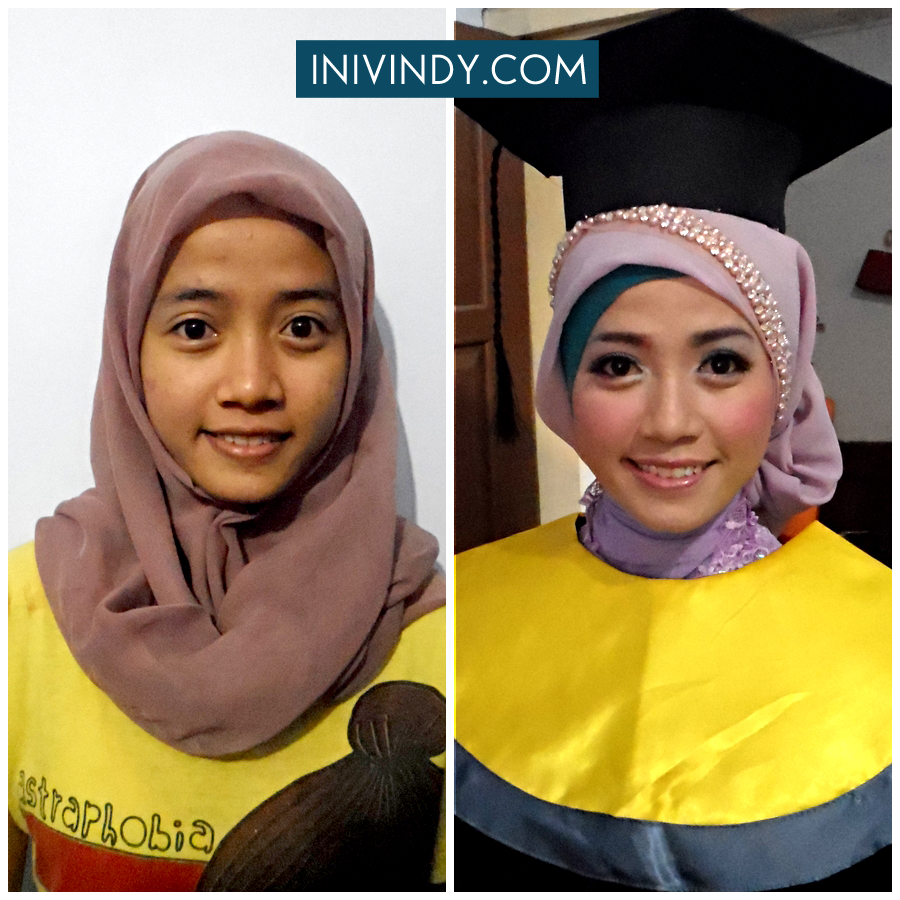Ini Vindy Yang Ajaib Hijab Makeup Wisuda Tetap Tampil Natural