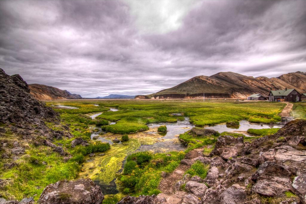 Tourism Landmannalaugar Iceland