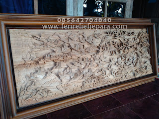 relief seratus burung