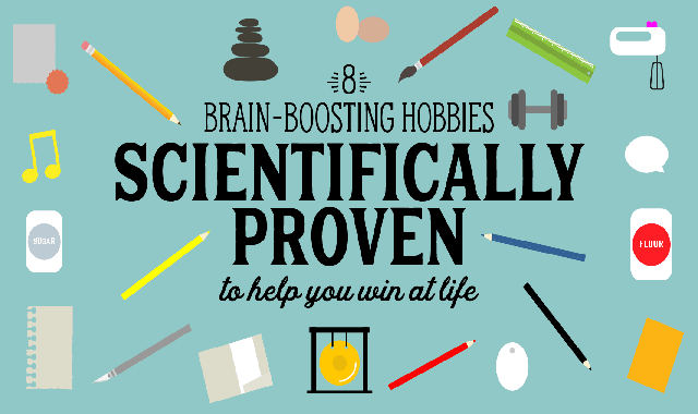 8 Brain-Boosting Hobbies to Help You Win at Life #infographic