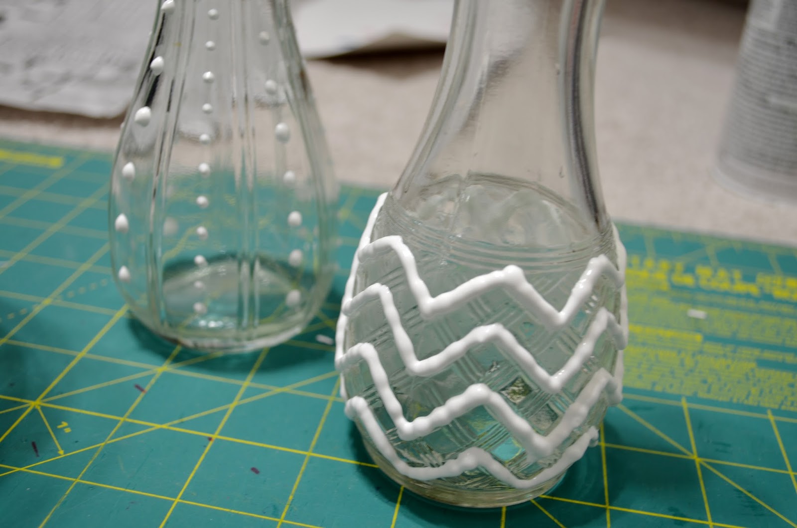 Chaos Parade DIY Textured Vases