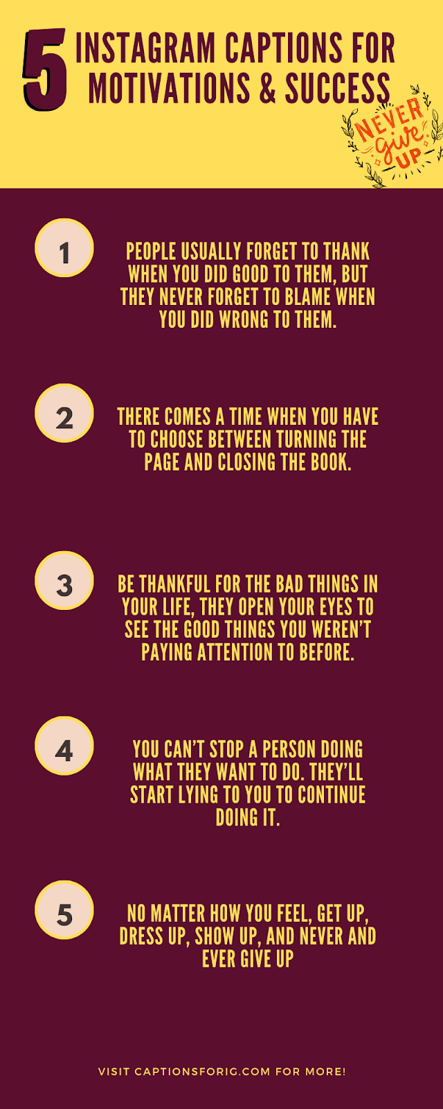 Success Captions For Instagram 335+ *Highly* Motivational, Success Captions For Ig - Captions For Ig