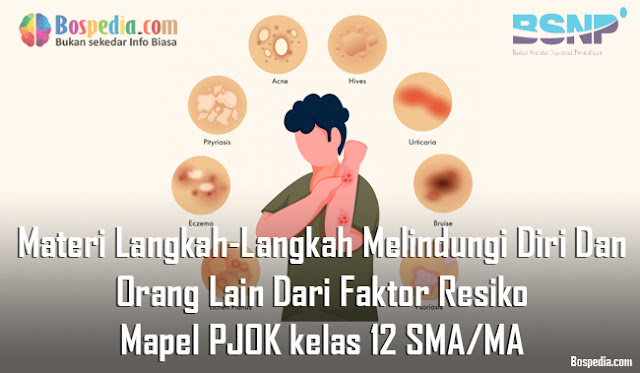 Materi Langkah-Langkah Melindungi Diri Dan Orang Lain Dari Faktor Resiko Mapel PJOK kelas 12 SMA/MA