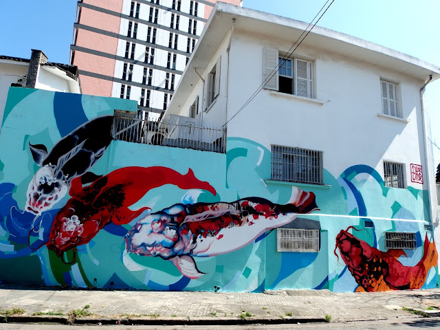 Brazilian Street Artist Titi Freak Newest Urban Mural In Sao Paulo, Brazil. 6