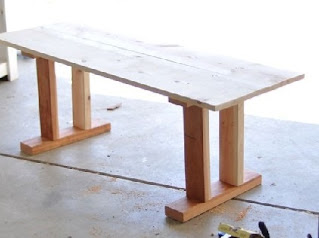 2-by-4 table legs