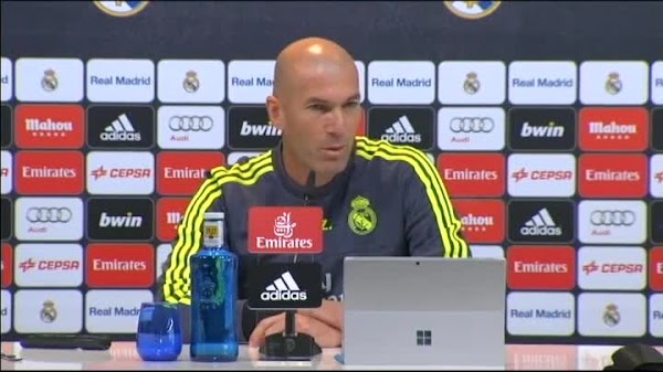 Zidane - Real Madrid -: "El Málaga es un equipo que juega bastante bien"