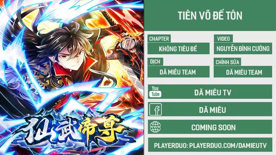 Tiên Võ Đế Tôn Chapter 3 - Trang 1