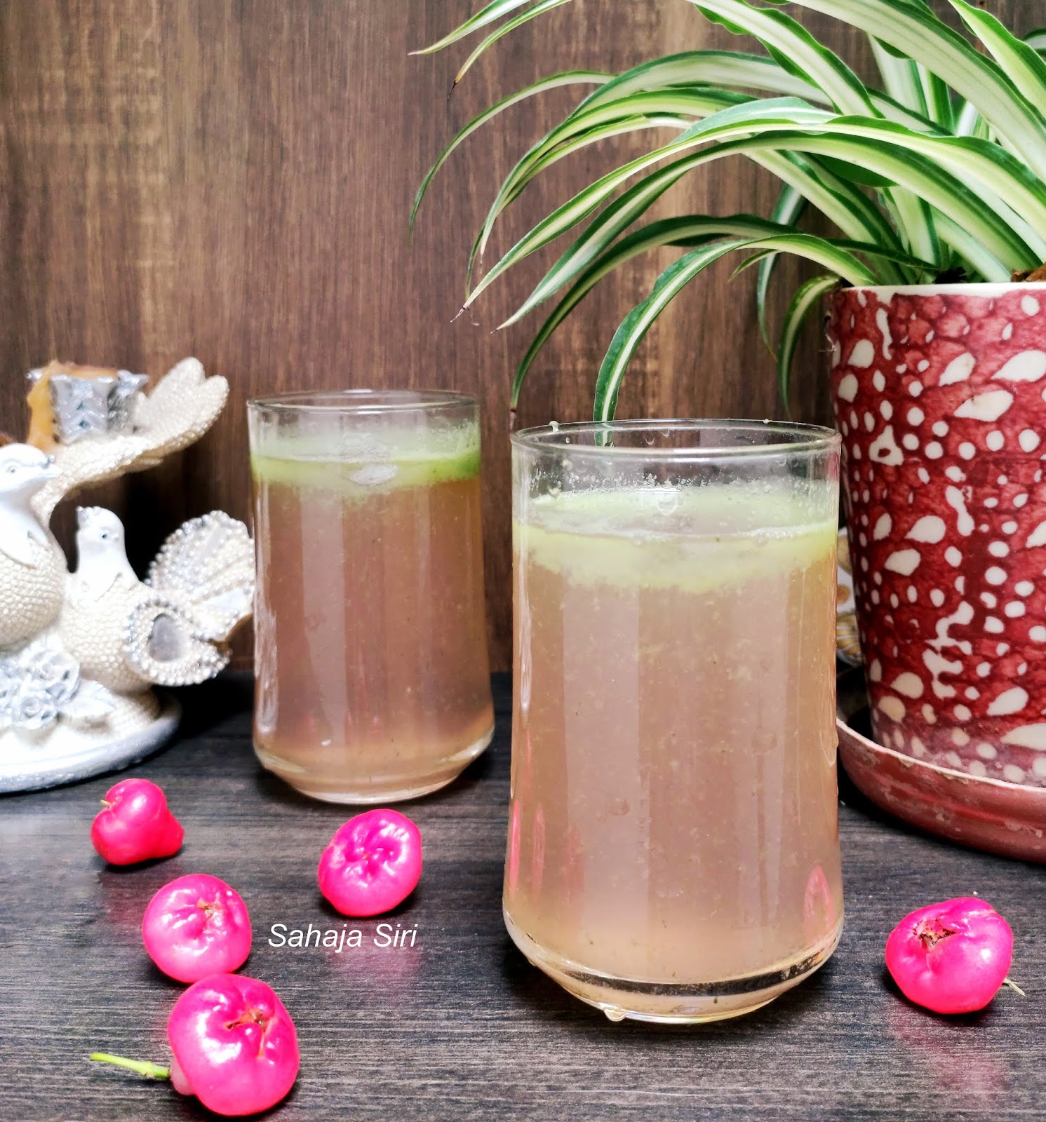 Water apple juice/ bell fruit Juice/ Pink java apple juice