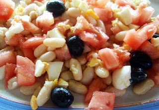 ensalada de alubias