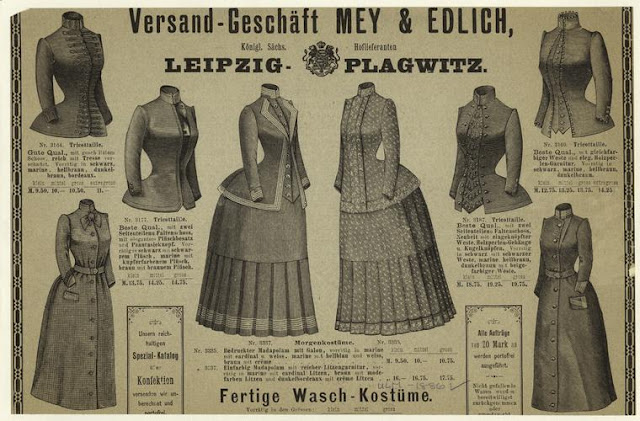 Особенности женских нарядов  девятнадцатого века