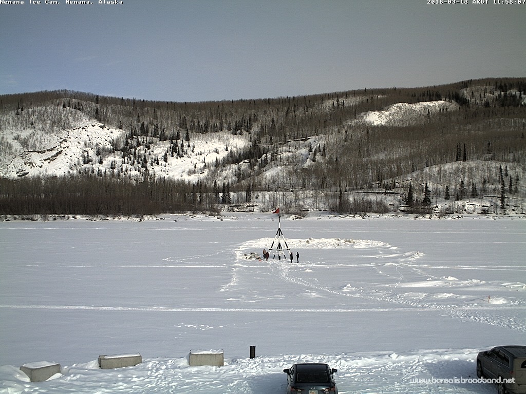 Deep Cold Alaska Weather & Climate Nenana Tripod Hooked Up