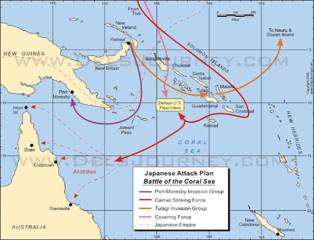 The Tunnel Wall: 70 years ago: the Battle of the Coral Sea