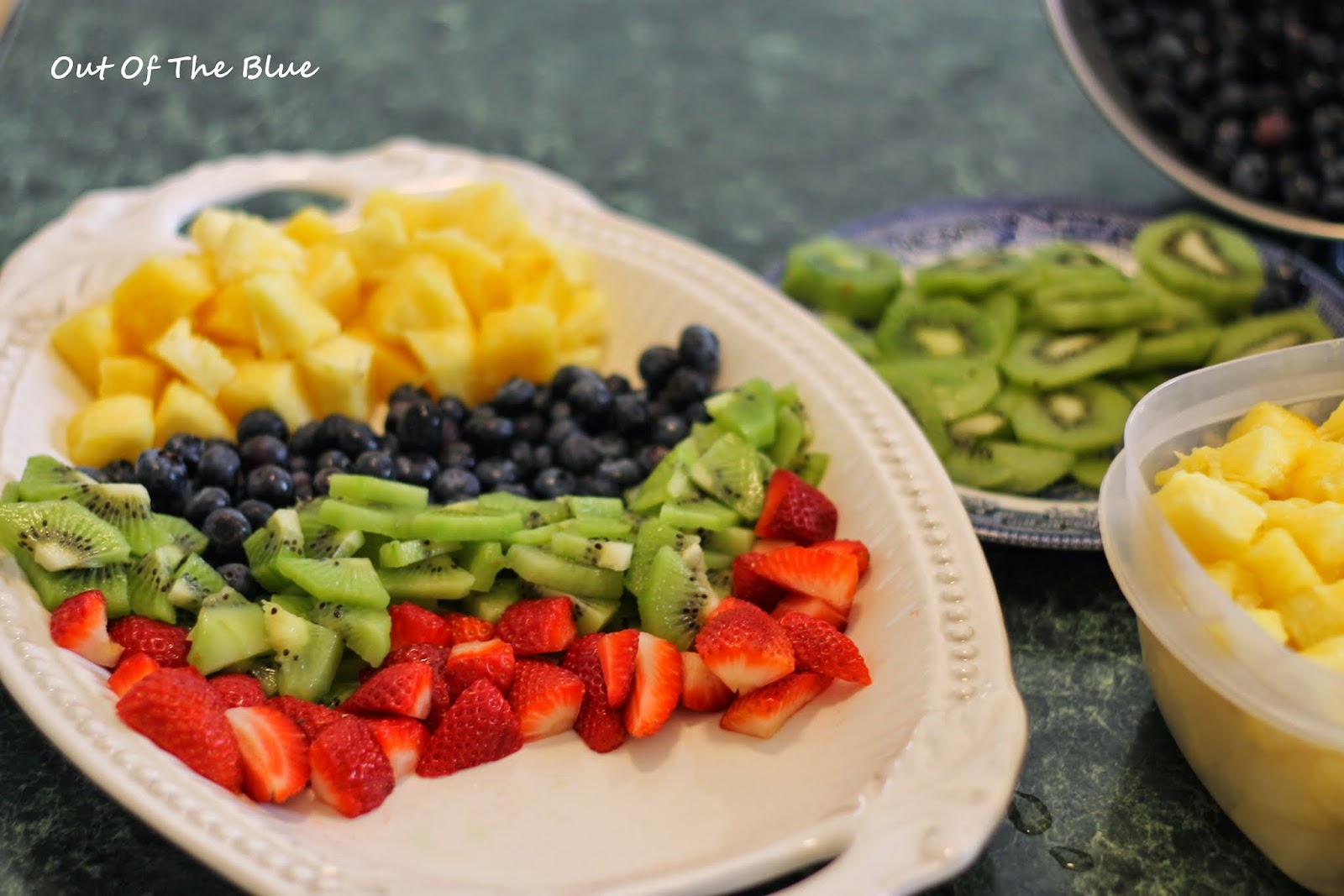 Recipes From Out Of The Blue Easter Egg Fruit Salad