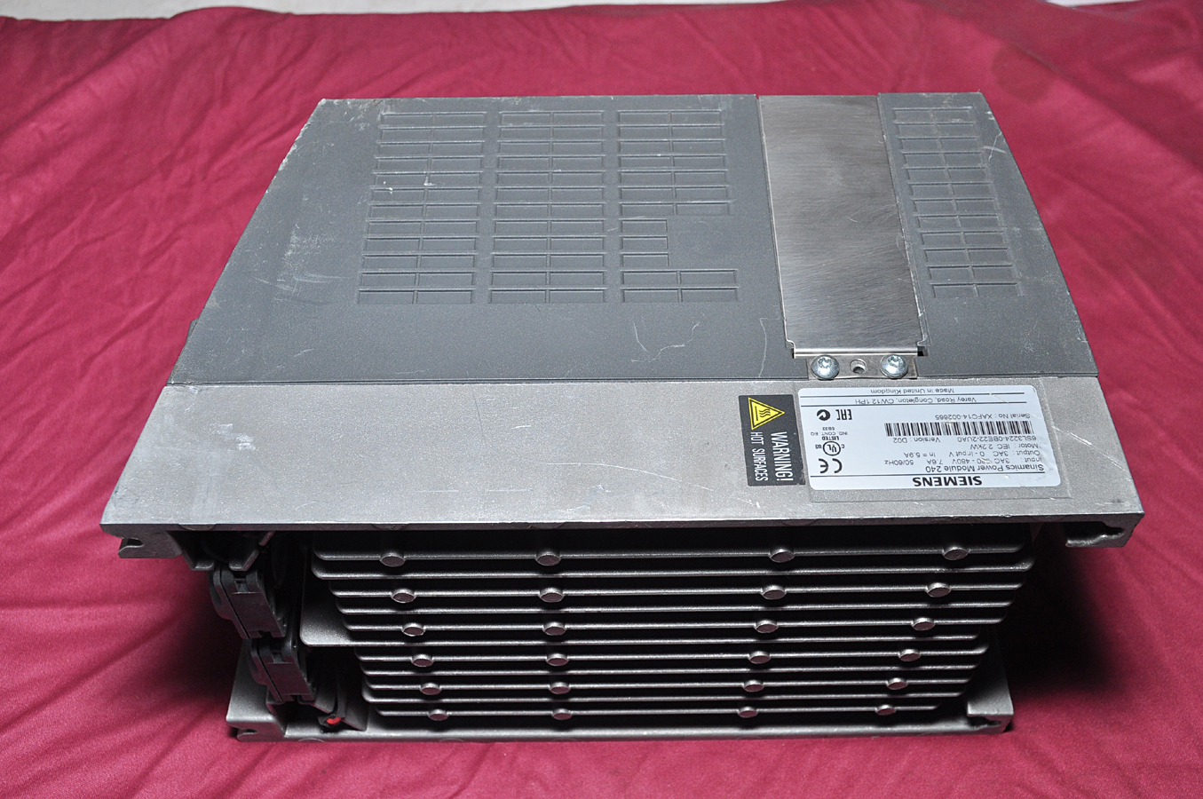 SIEMENS SINAMICS 240 POWER MODULE 6SL3224-0BE22-2UA0 - Aeliya Marine
