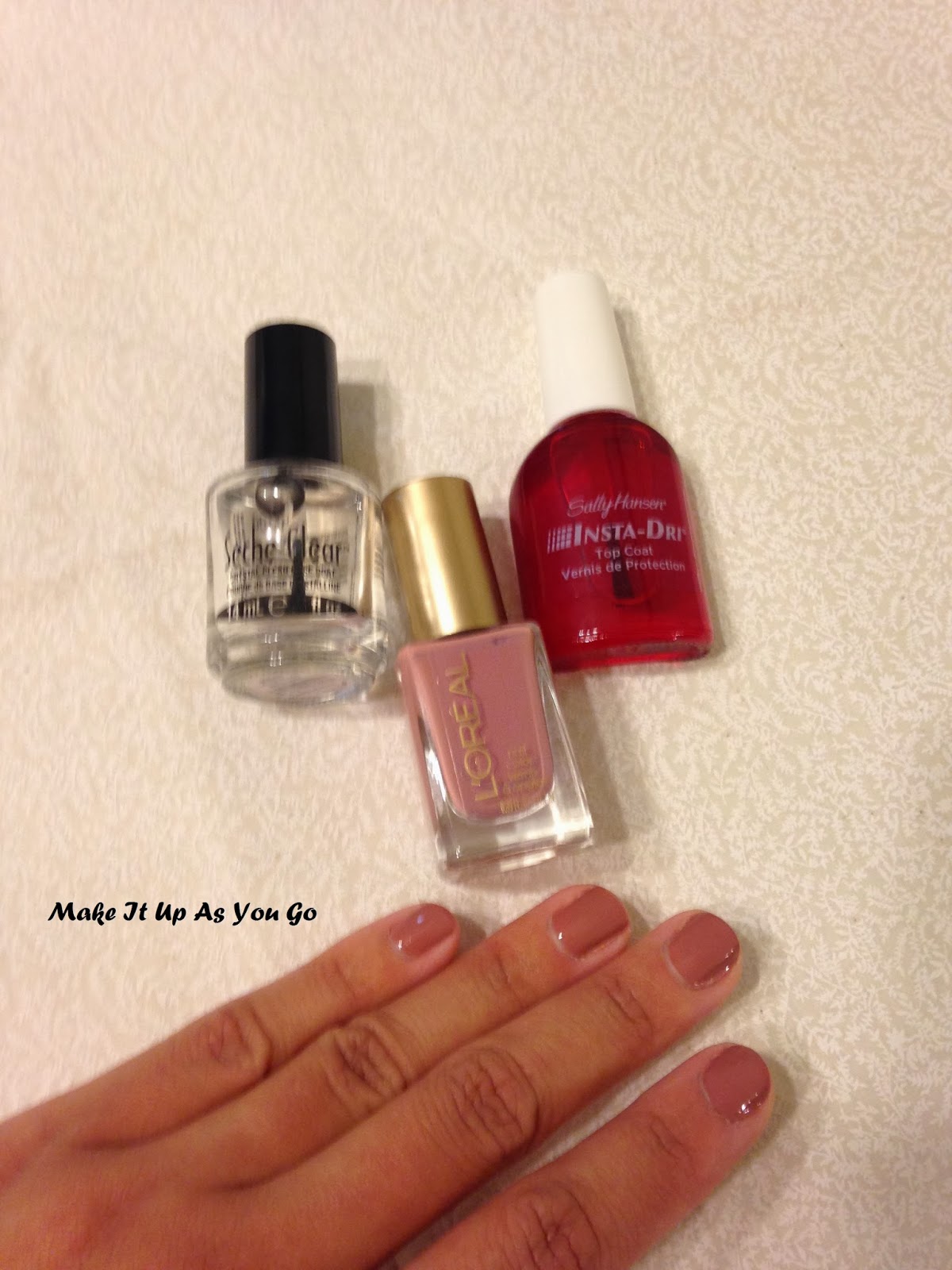 Make It Up As You Go Nail Polish Change L'Oreal Nail Color in 320