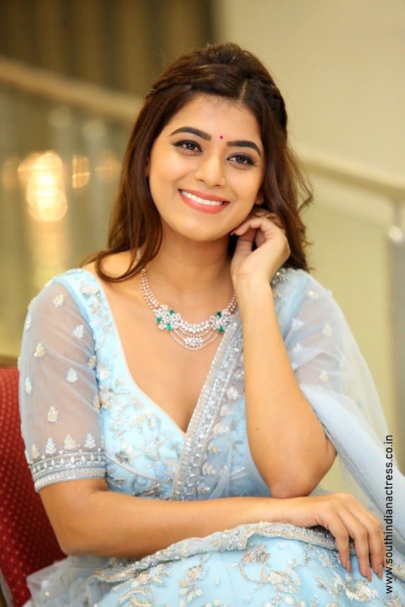 Yamini Bhaskar at Nartanasala movie pre-release