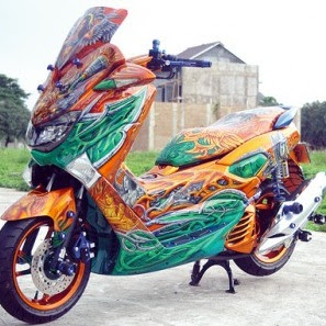 63 Foto Gambar Modifikasi Motor Yamaha Nmax yang Terbaru | Gambar