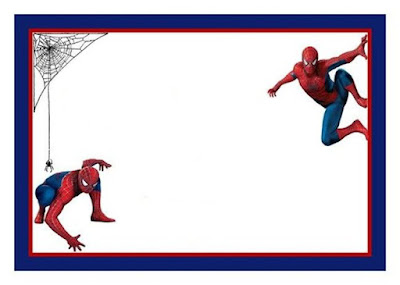 Spiderman Birthday Invitations