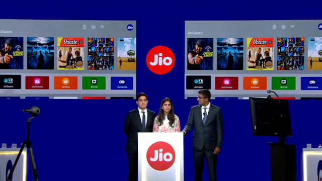 Jio Fiber welcome offer Launched in India,jio gigafiber to come