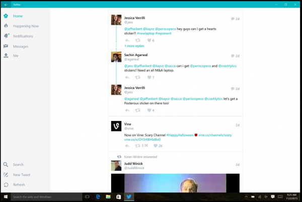 App di social media per Windows 10