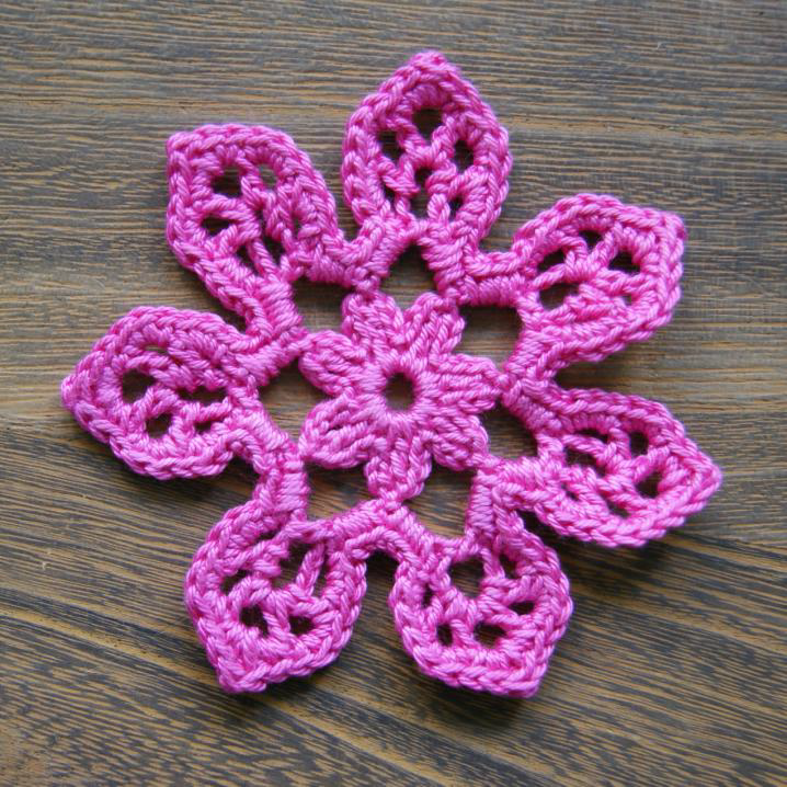 Cheryl's Creations Blog Tahiti tropical crochet flower