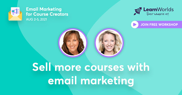 Free Workshop - Learn to Sell Courses with Email Marketing