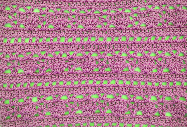 3 - Crochet Imagen Puntada combinada para blusas a crochet y ganchillo por Majovel Crochet