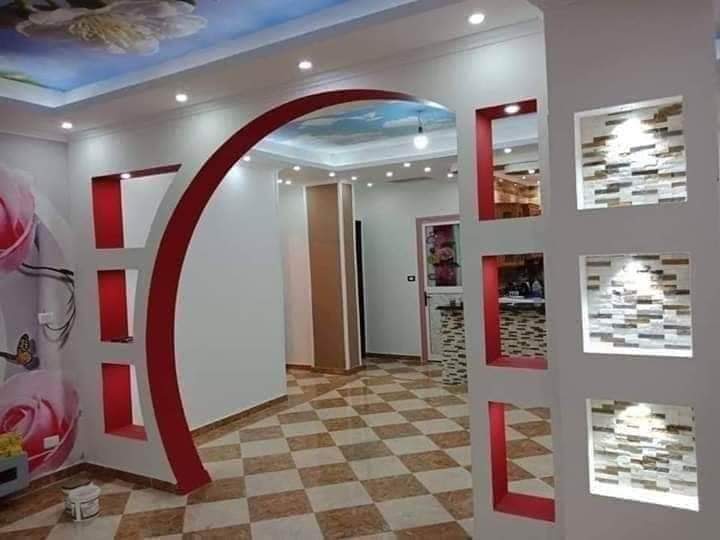 ديكورات أقواس الجبس صور أقواس جبس جديدة