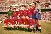 Resultado de imagen de seleccion española de futbol año 1961