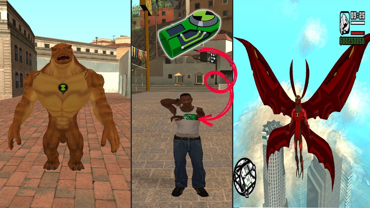 How To Download Ben 10 Mod In GTA Sa