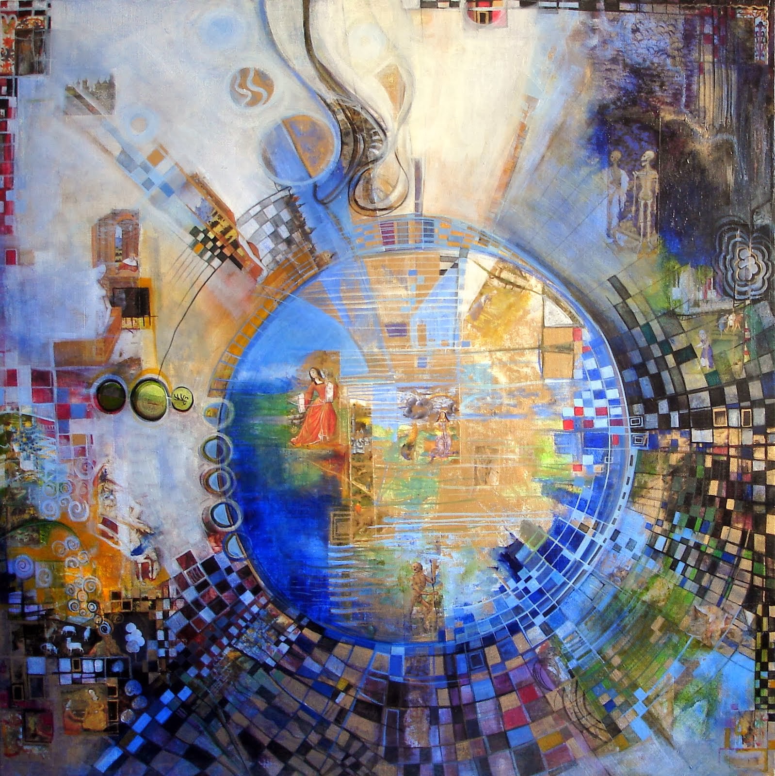 Effets-Mère - 80 x 80 cm - 2014