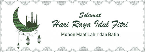 Download Desain  Spanduk Ucapan Selamat Hari Raya Idul  