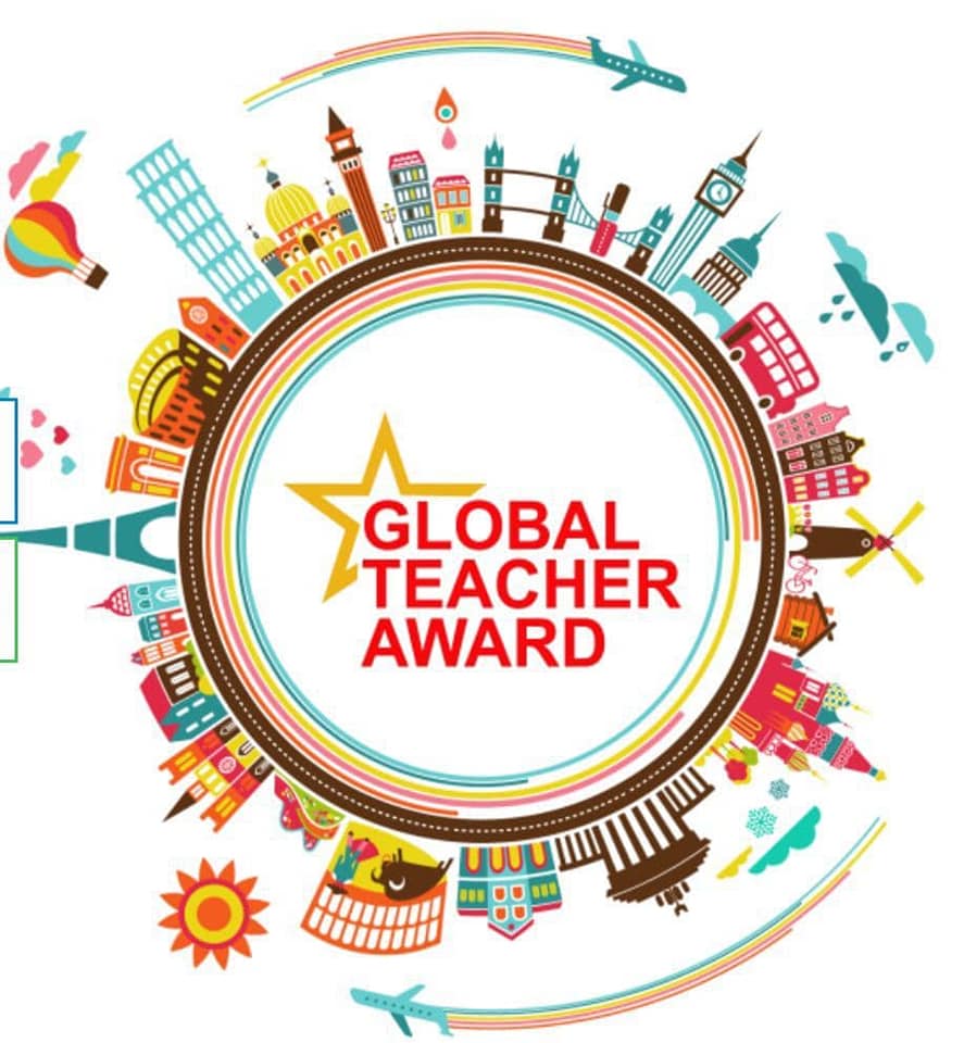 Best teacher Award. Globalization by teachers. Teacher awards