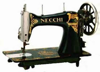 Las primeras Necchi eran muy similares a la Negrita producida por Singer