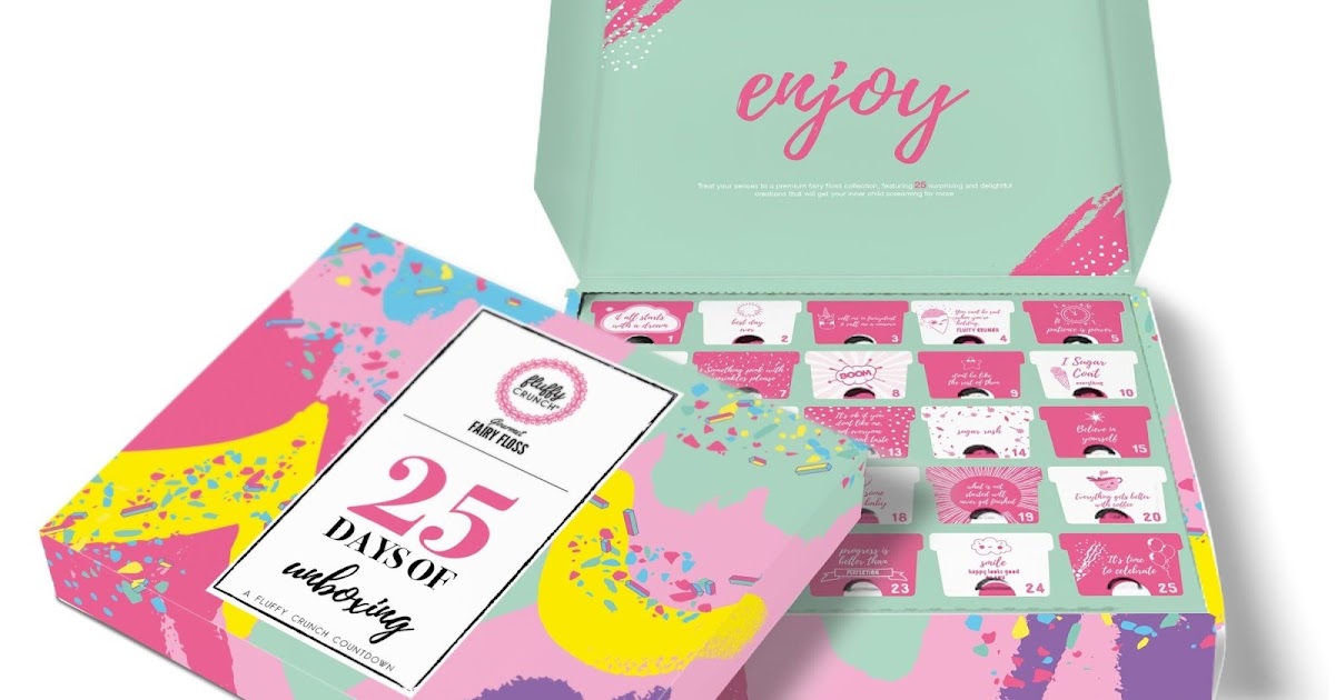 It's A Ruby And Pearl Christmas Thing Fluffy Crunch Fairy Floss