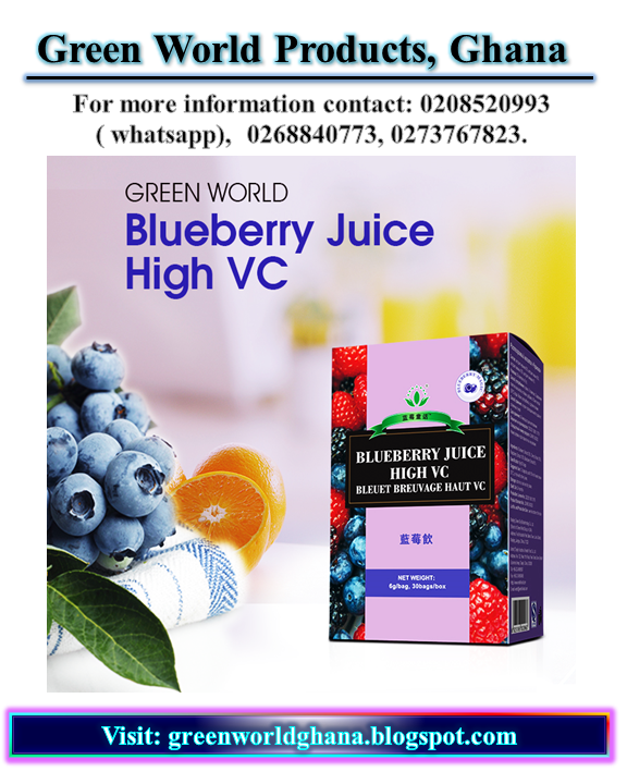 Green World Blueberry Juice High Vc ( Powder form)