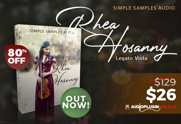 ブラックフライデー超大型セール 世界初のディープサンプリングによるヴィオラ音源 Rhea Hosanny Legato Viola が80 Offで26ドル 圧倒的過去最安に Free Kontaktina 無料音源 シンセサイザー プラグイン Dtmセール情報配信総合サイト