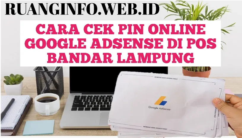 Cara cek PIN Google AdSense secara online di Bandar Lampung terbaru September 2021