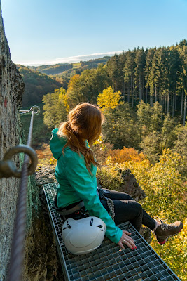 WesterwaldSteig 13. Etappe Flammersfeld – Horhausen | Klettersteig Hölderstein 13